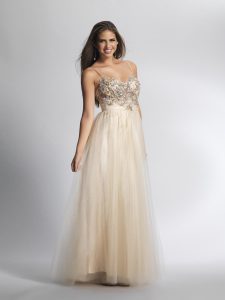 Champagne Color Prom Dresses