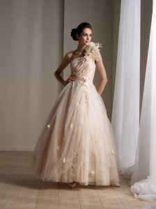 Champagne Color Wedding Dresses