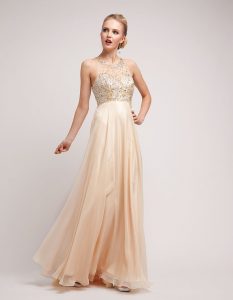 Champagne Colored Prom Dresses