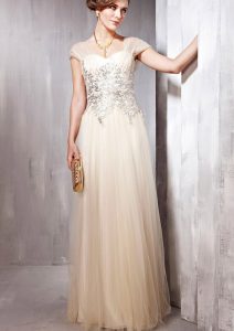 Champagne Long Dresses