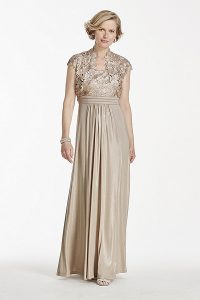 Champagne Mother of the Bride Dresses Plus Size