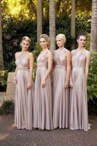 Convertible Infinity Bridesmaid Dress