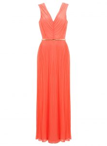 Coral Maxi Dress