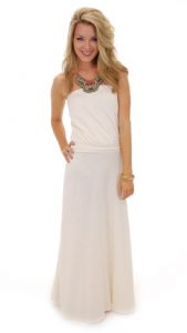 Drop Waist Maxi Dress