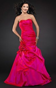 Drop Waist Prom Dress