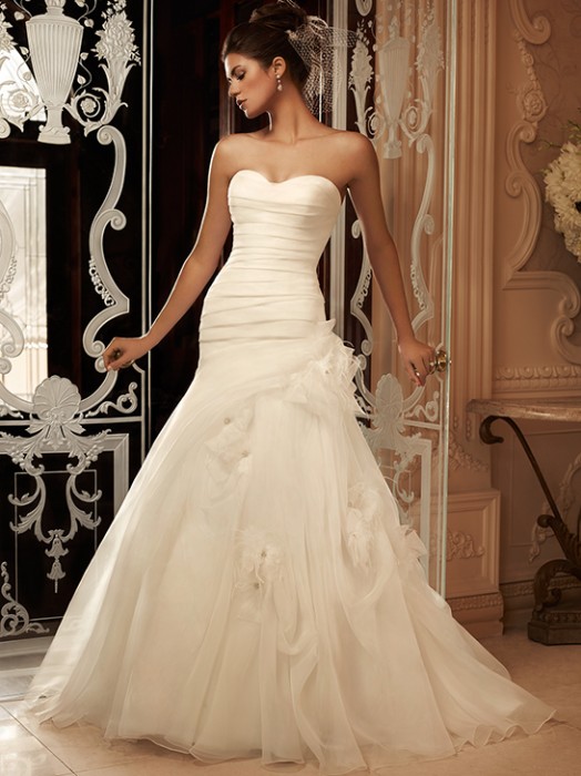 Best Drop Waist Princess Wedding Dress Don t miss out | weddinggarden2