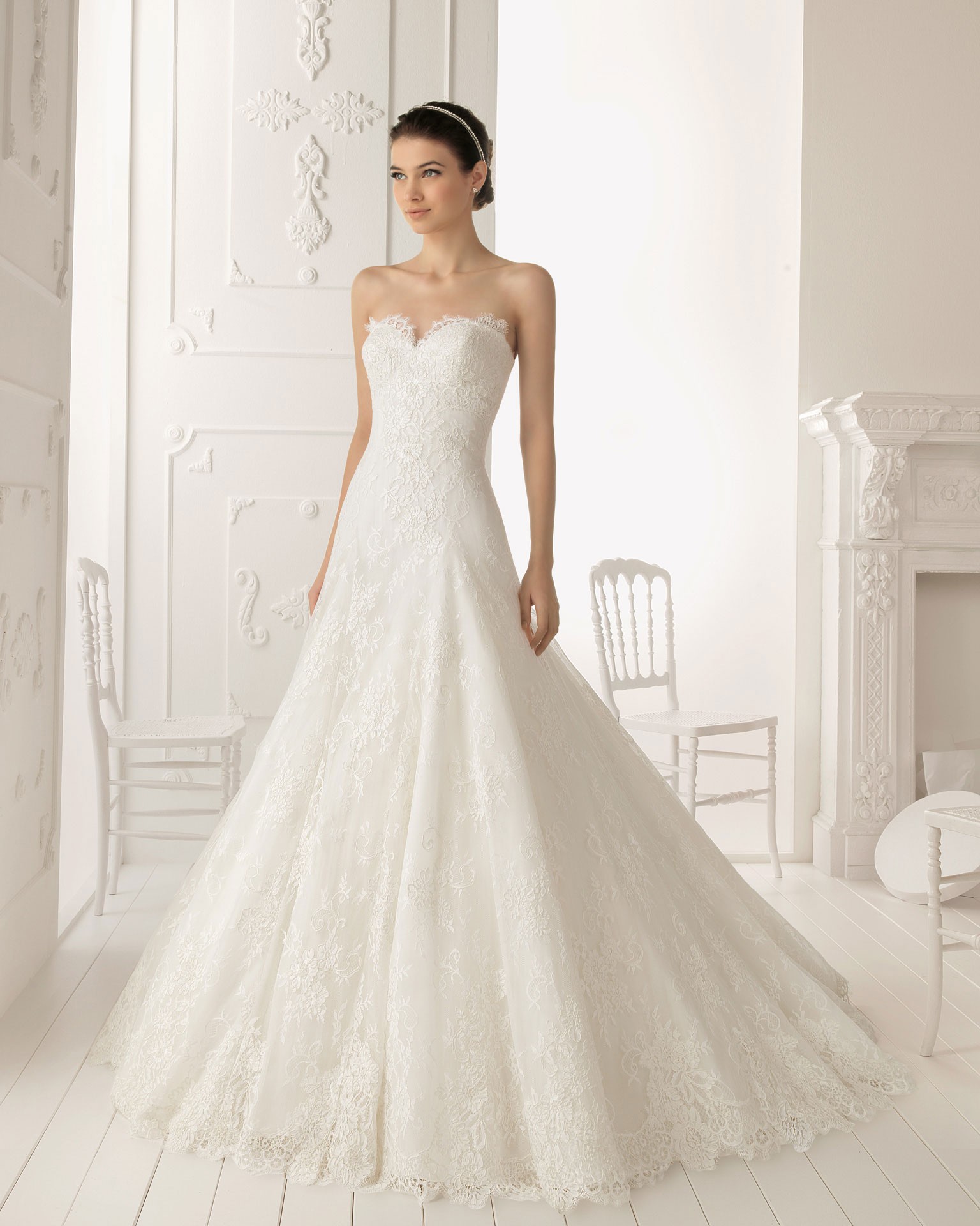 Drop Waist Wedding Dress