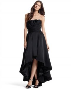 High Low Black Dress