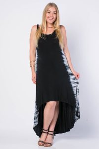 High Low Maxi Dress Plus Size