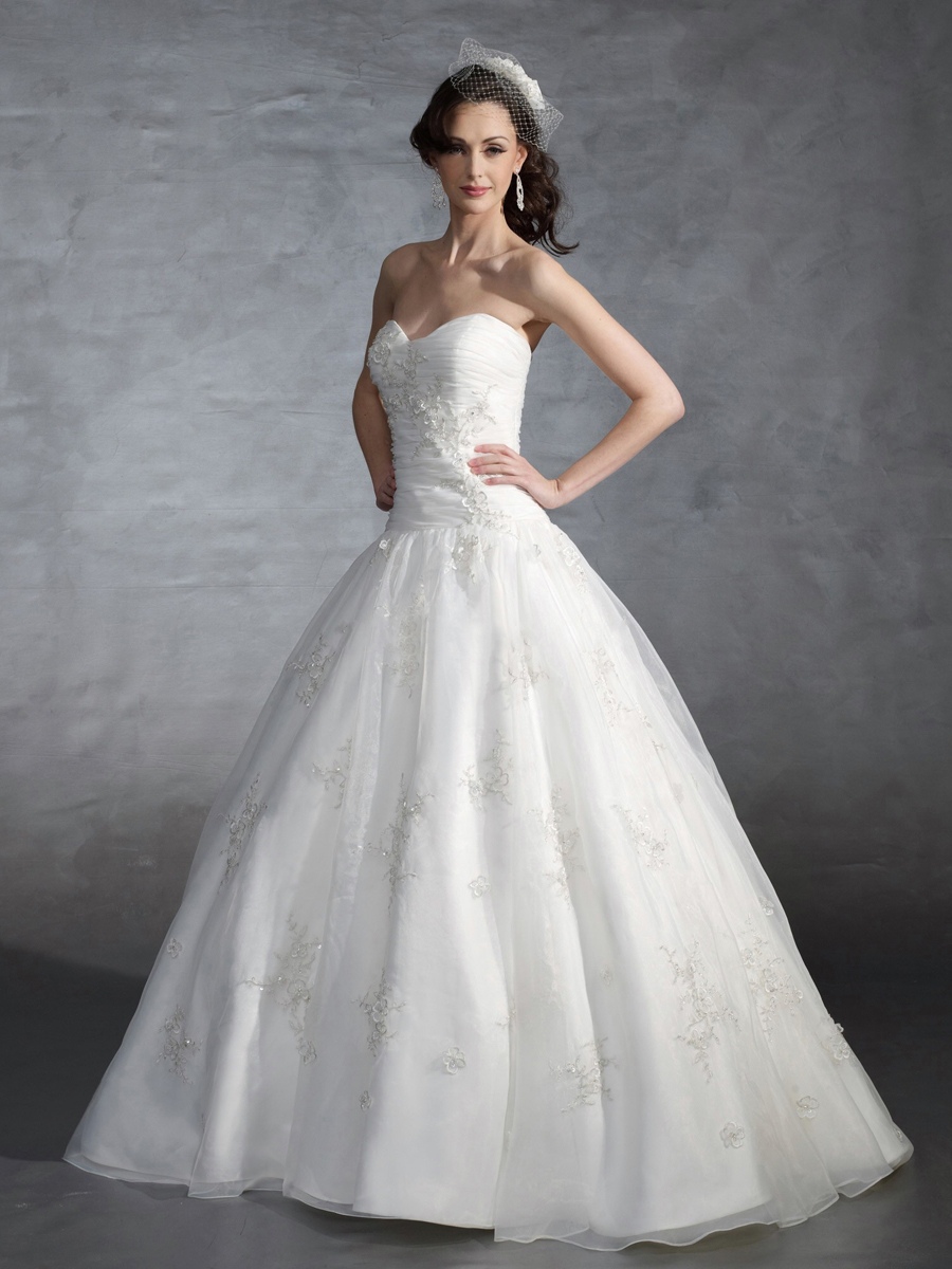 Drop-Waist Wedding Gowns BridalGuide