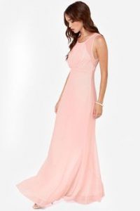 Light Pink Maxi Dress