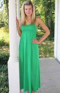 Maxi Dress Green