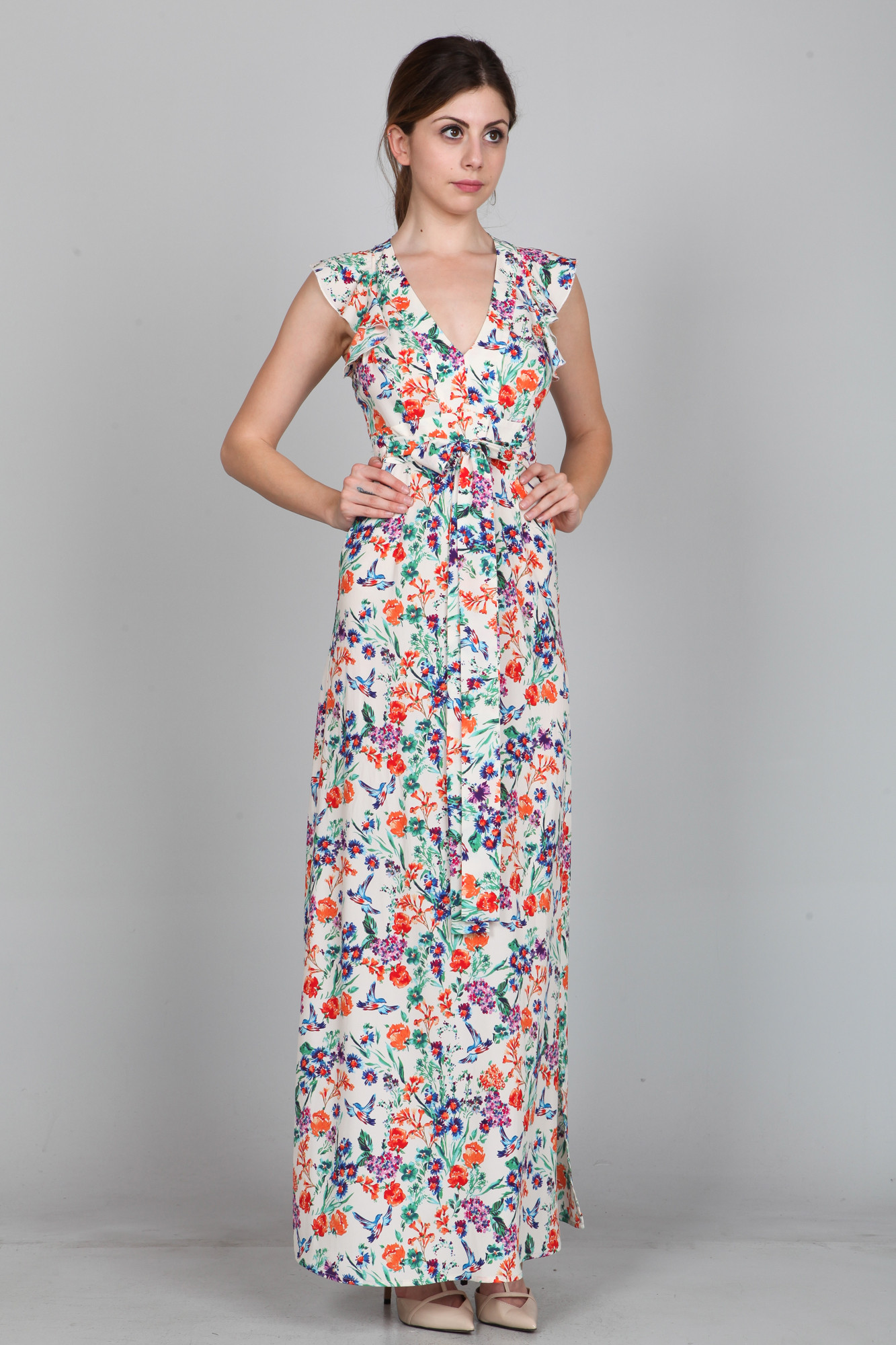 Floral Maxi Dress | Dressed Up Girl