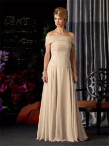 Mother of the Bride Dress Champagne