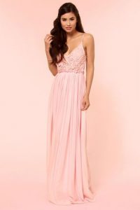 Pink Maxi Dress