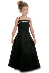 Black Junior Bridesmaid Dresses