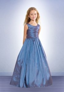 Blue Junior Bridesmaid Dresses
