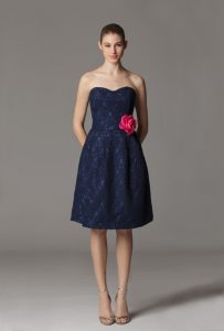 Blue Lace Bridesmaid Dresses