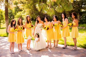 Bridesmaid Dresses Yellow