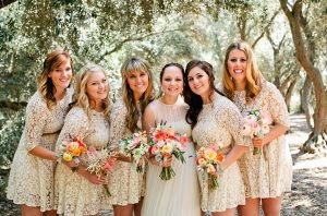 Bridesmaid Dresses with Lace