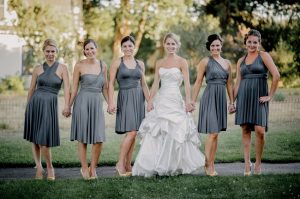 Convertible Infinity Bridesmaid Wrap Dress