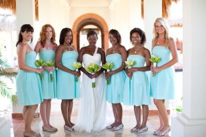 Dark Turquoise Bridesmaid Dresses