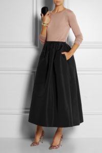 Full Taffeta Skirt