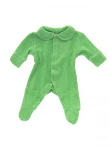 Green Romper Baby