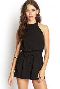 Halter Romper Shorts