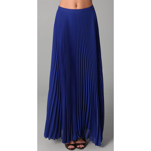 Long Pleated Skirts | DressedUpGirl.com