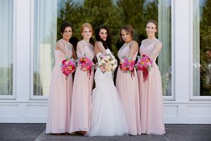 Light Pink Bridesmaid Dress