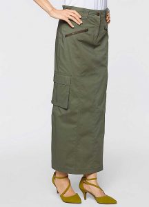 Long Cargo Skirt