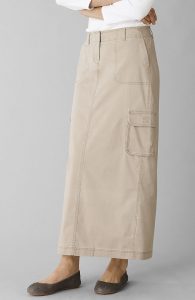 Long Cargo Skirts