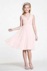 Pink Junior Bridesmaid Dresses