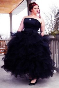 Plus Size Black Bridesmaid Dresses