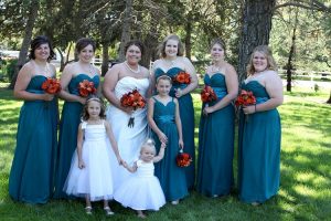 Plus Size Teal Bridesmaid Dresses