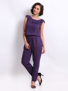 Purple Jumpsuit for Women