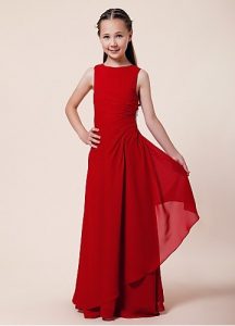 Red Junior Bridesmaid Dresses