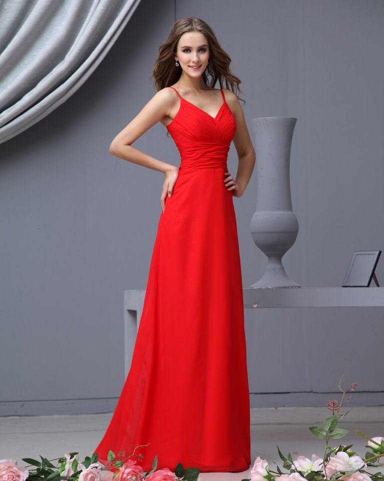 Red Bridesmaid Dresses | DressedUpGirl.com
