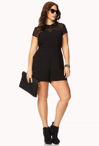 Short Rompers Plus Size