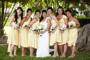 Soft Yellow Bridesmaid Dresses