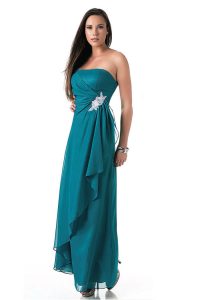 Teal Bridesmaids Dresses