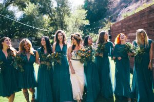 Teal Green Bridesmaid Dresses