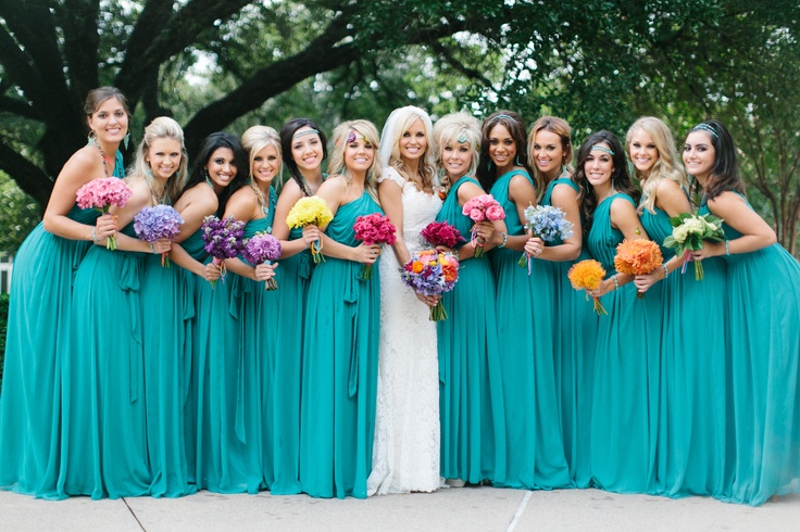 Turquoise Blue Bridesmaid Dress Hotsell ...