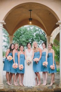 Turquoise Bridesmaids Dress