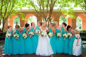 Turquoise Bridesmaids Dresses