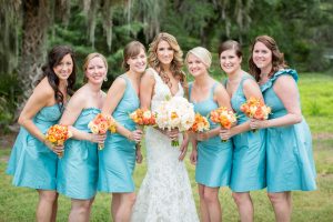 Turquoise Dresses for Bridesmaids