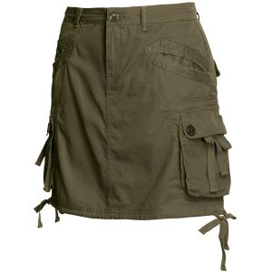 Womens Cargo Skirts