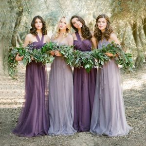 Bridesmaid Dresses Lavender