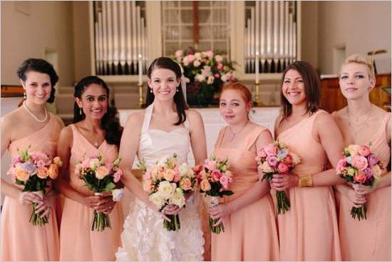  Peach  Bridesmaid  Dresses  DressedUpGirl com